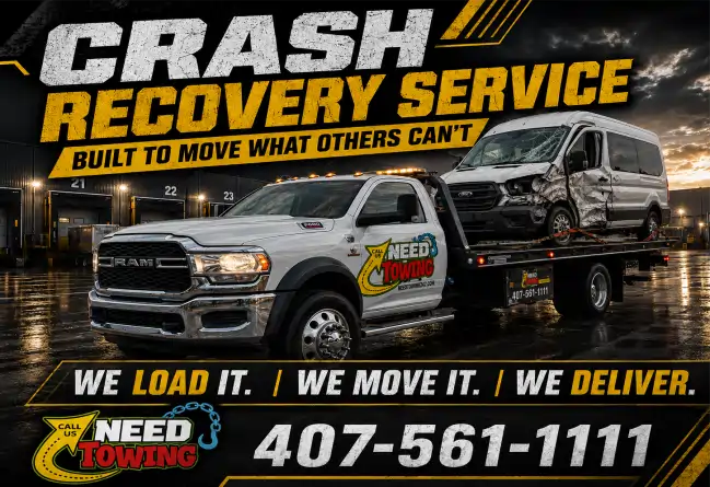 crash recovery towing service 1