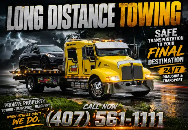 long distance towing service